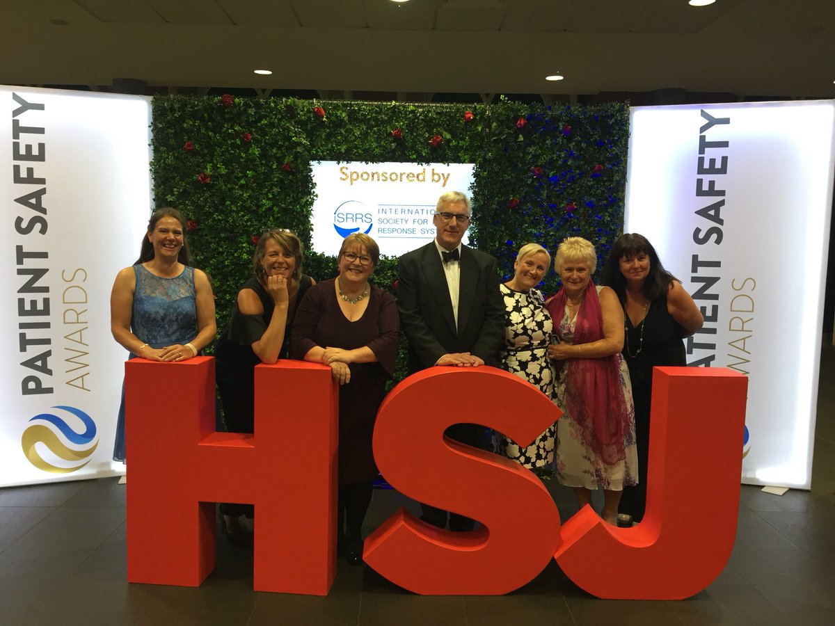 Two finalists at prestigious Patient Safety Awards - SaTH