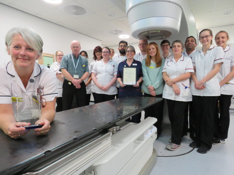 Physics and Radiotherapy staff crowned Team of the Year – SaTH