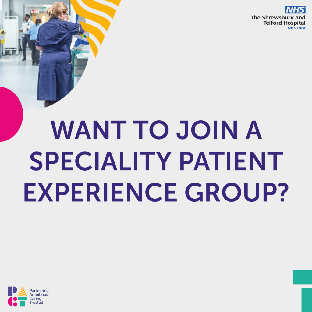 Patients And Carers Invited To Take Part In Speciality Groups At Trust ...